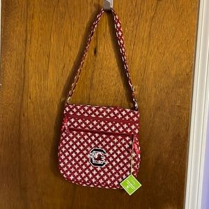 Vera Bradley Gamecocks Triple-Zip Hipster NWT
